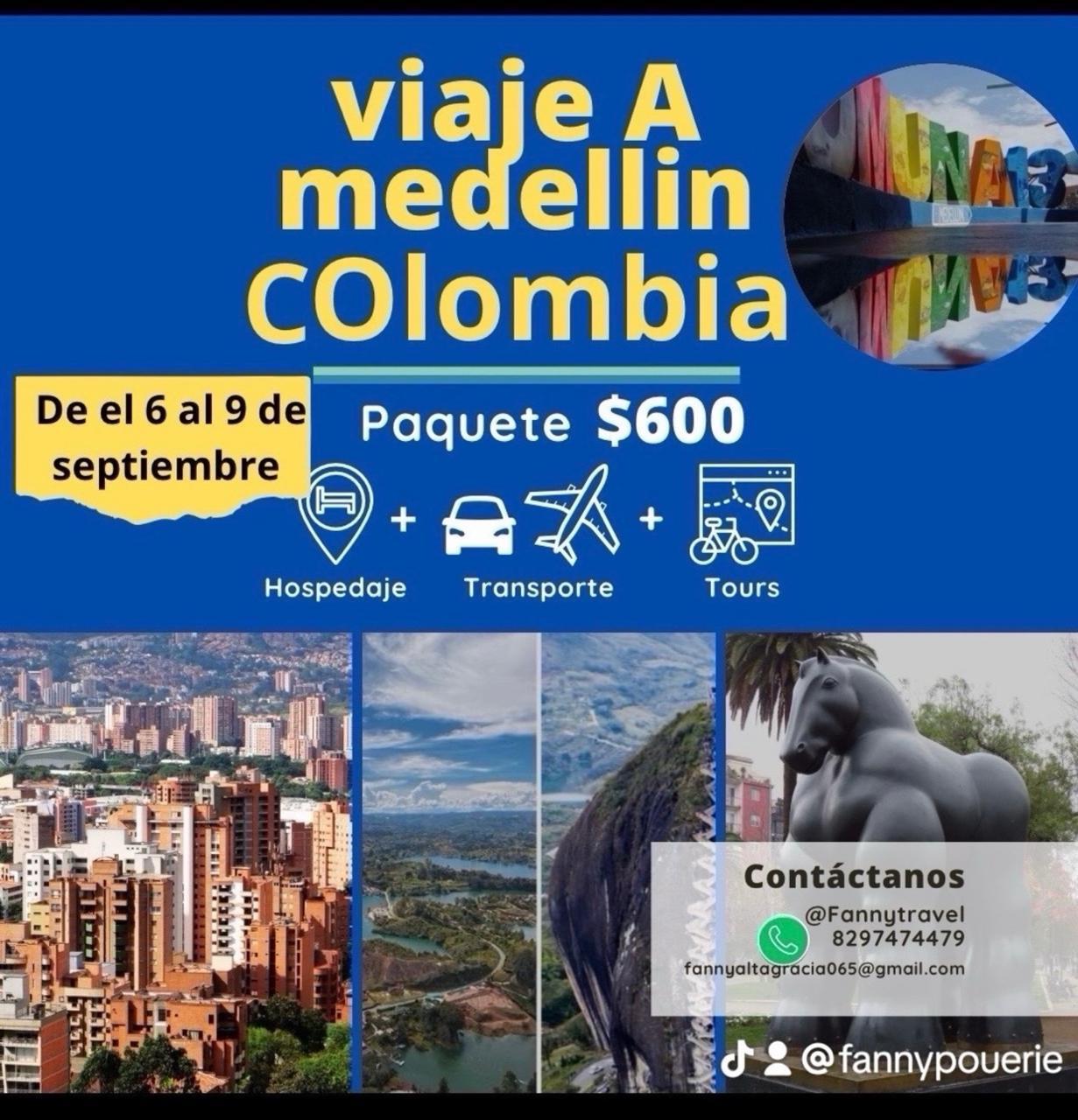 tour medellin colombia, fanny travel